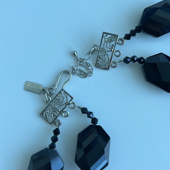 Charisse New York Black Statement Necklace - Picture 3 of 3